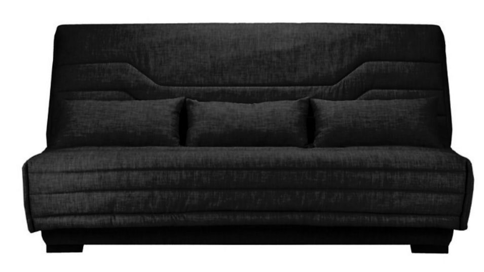 Canapé Clic Clac nouveau tissu avec coffre matelas Bultex 15 cm Bianca 140x200 cm - Photo n°1