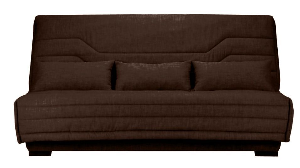 Canapé Clic Clac nouveau tissu avec coffre matelas Bultex 15 cm Bianca 140x200 cm - Photo n°1