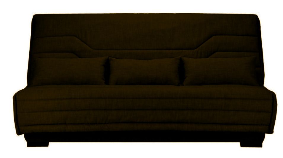 Canapé Clic Clac nouveau tissu avec coffre matelas Bultex 15 cm Bianca 140x200 cm - Photo n°1