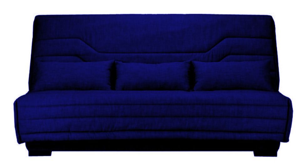 Canapé Clic Clac nouveau tissu avec coffre matelas Bultex 15 cm Bianca 140x200 cm - Photo n°1