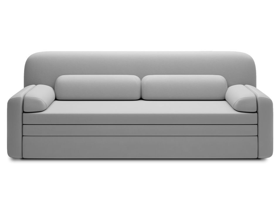 Canapé convertible 2 places BELOZE en tissu – 235 cm - Photo n°1