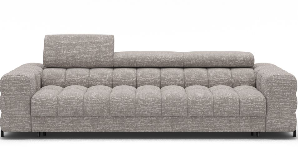 Canapé convertible 3 places MARGO en tissu – 175 cm - Photo n°1