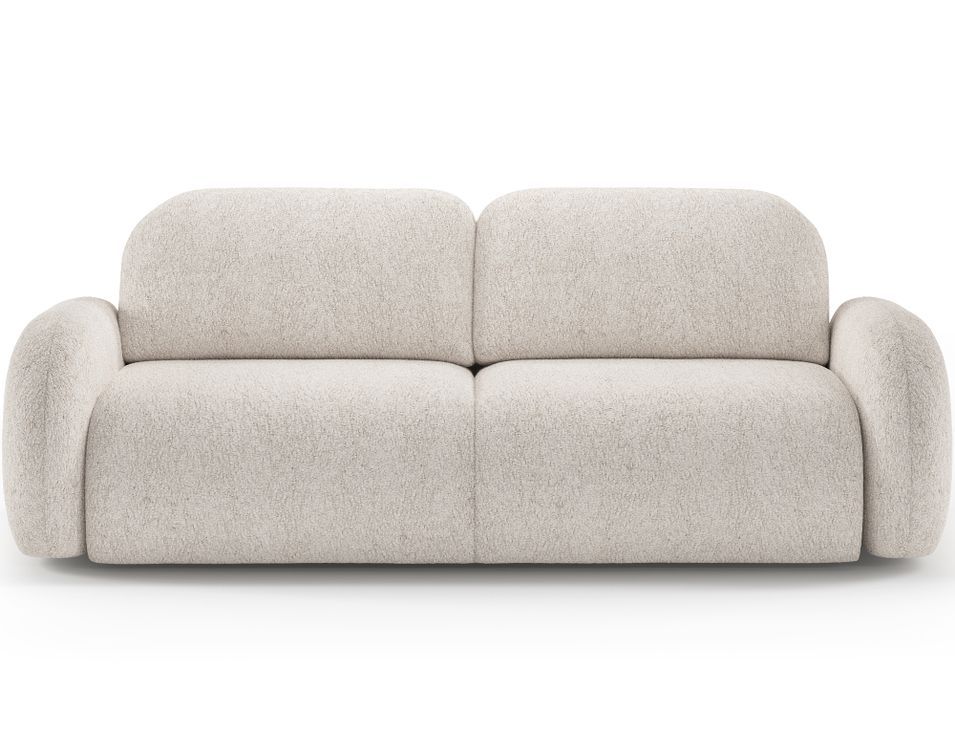 Canapé convertible moderne en tissu ZULA avec coffre de rangement - 250 cm - Photo n°1