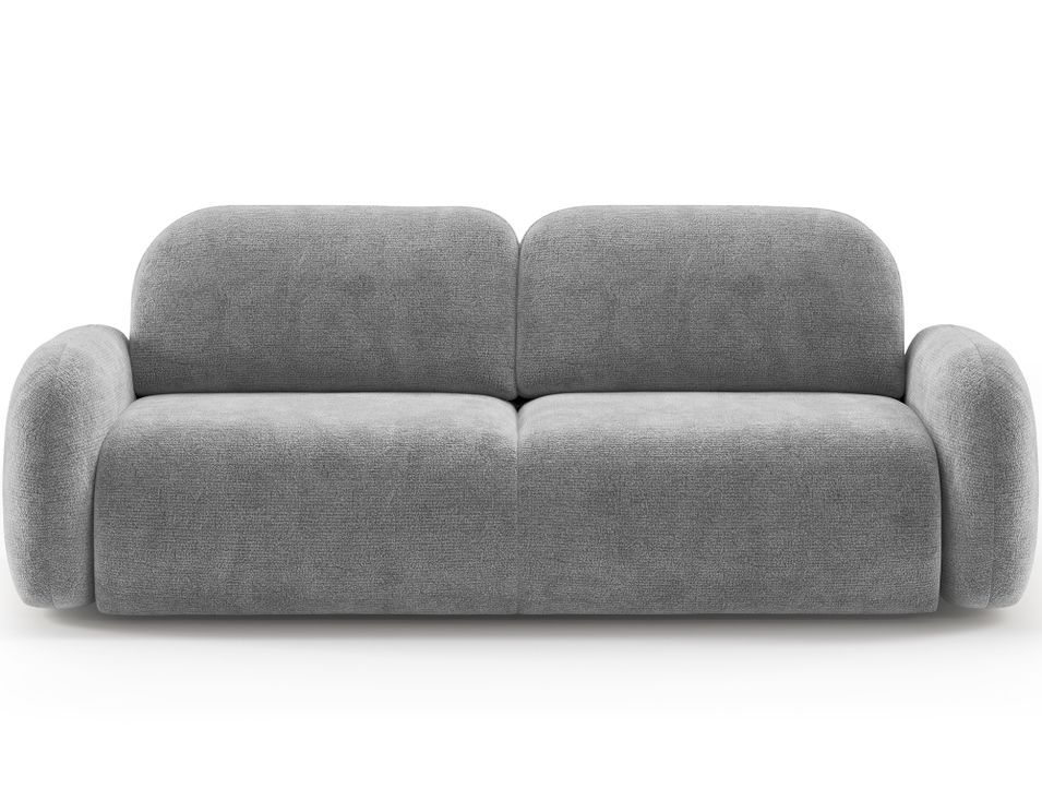 Canapé convertible moderne en tissu ZULA avec coffre de rangement - 250 cm - Photo n°1