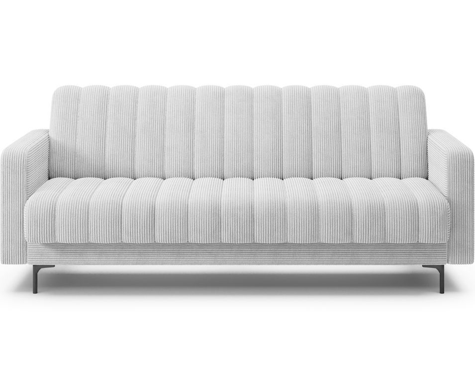 Canapé convertible ROMY en tissu avec coffre de rangement – 212 cm - Photo n°1