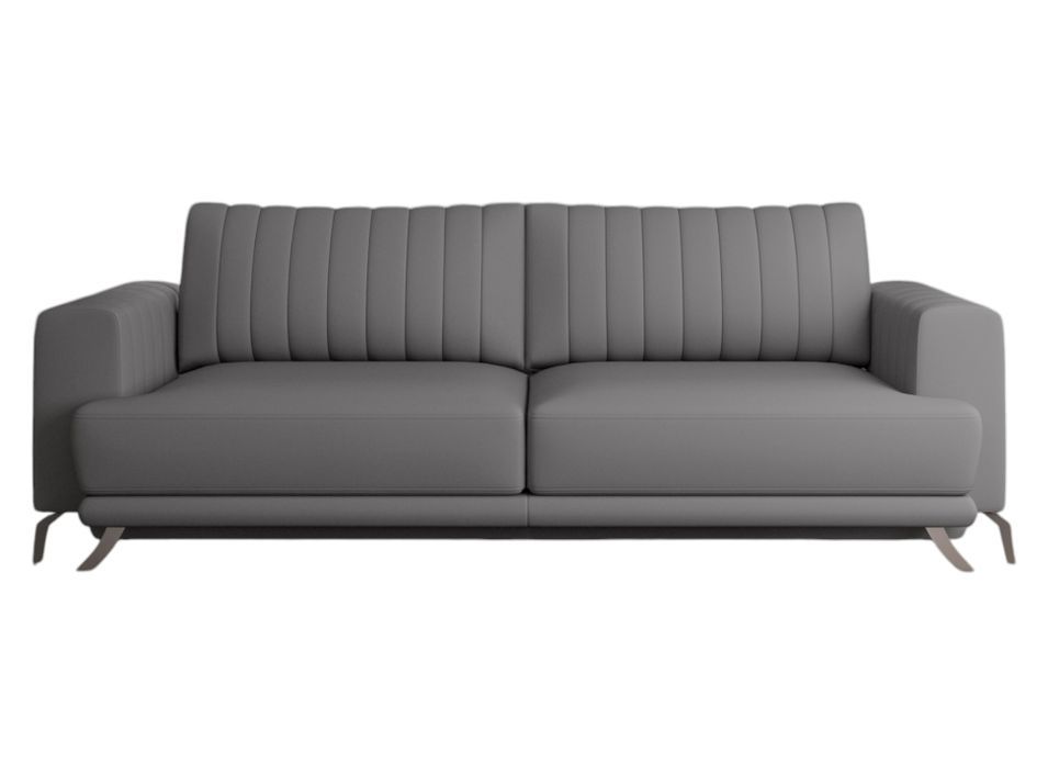 Canapé convertible simili cuir ELISE – Intemporelle et confort moderne - Photo n°1