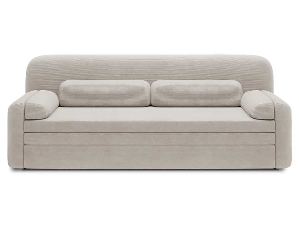 Canapé convertible tissu BELOZE – Design moderne & fonctionnalité premium - Photo n°1