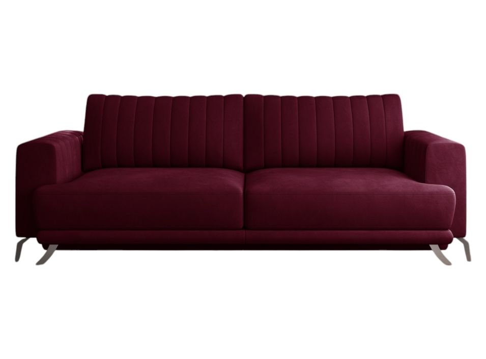 Canapé convertible velours ELISE – Confort et élégance - Photo n°1