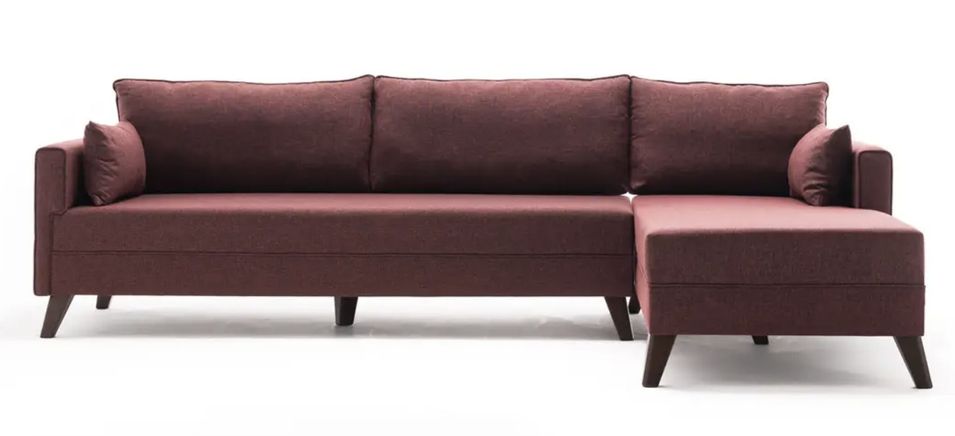 Canapé d'angle 5 places tissu KANDY - 275 cm - Photo n°1