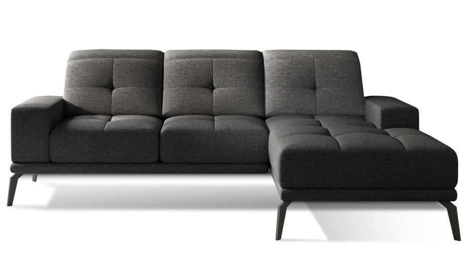 Canapé d’angle en tissu TORPILLE – Confort et élégance au quotidien - Photo n°1