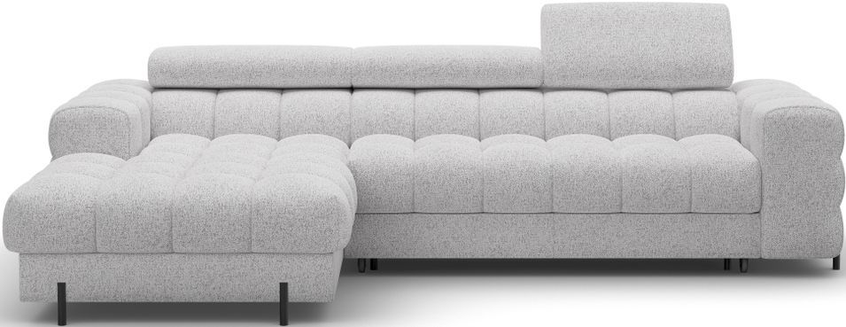Canapé d’angle convertible 4 places tissu KATE 285 cm - Photo n°1