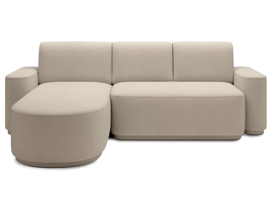 Canapé d’angle convertible tissu ARTUMO – 285 cm - Photo n°1
