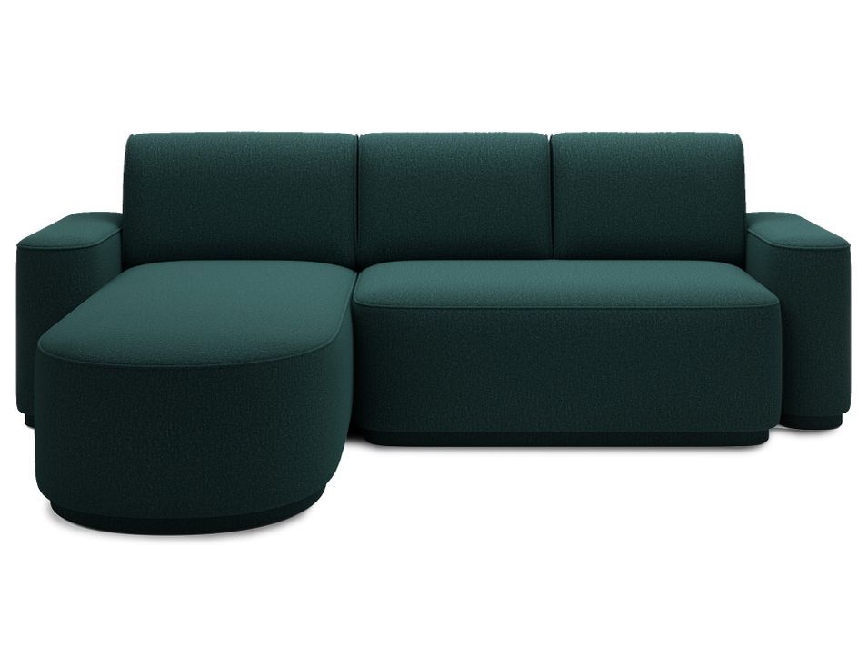 Canapé d’angle convertible tissu ARTUMO – 285 cm - Photo n°1