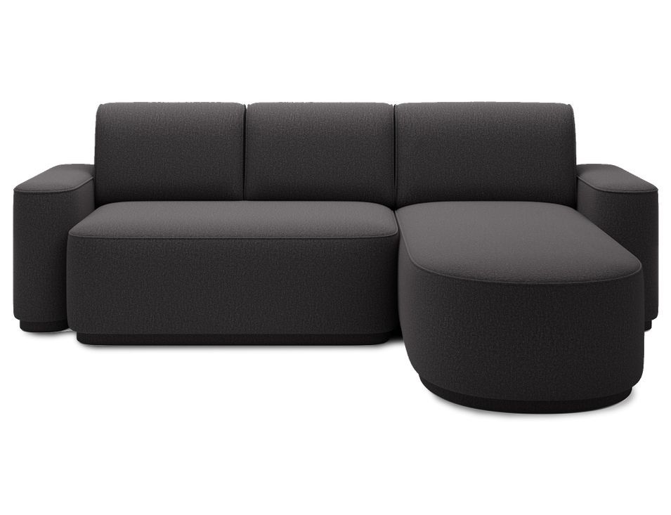 Canapé d’angle convertible tissu ARTUMO – 285 cm - Photo n°1