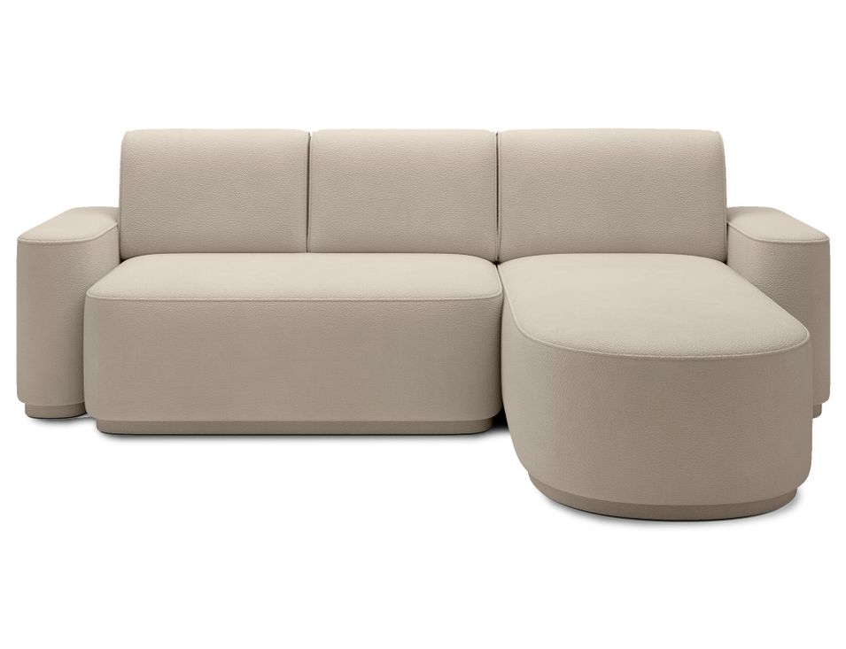 Canapé d’angle convertible tissu ARTUMO – Confort et élégance - Photo n°1