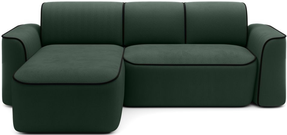 Canapé d’angle relax électrique DUMAS en tissu – 287 cm - Photo n°1