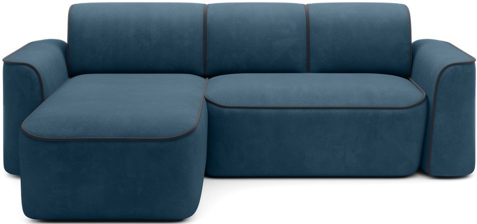 Canapé d’angle relax électrique DUMAS en tissu – 287 cm - Photo n°1