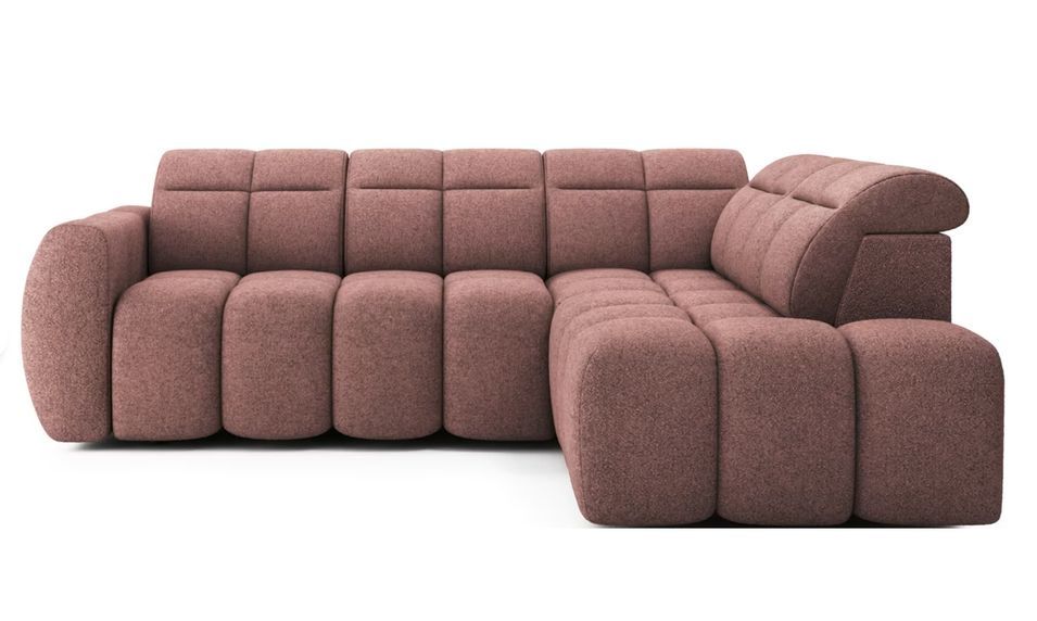 Canapé d’angle tissu BOBOON – Convertible et coffre - Photo n°1