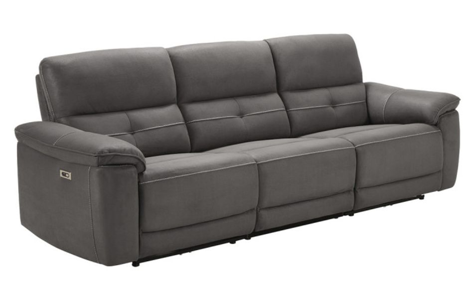 Canapé de relaxation en microfibre Kleman - Photo n°1