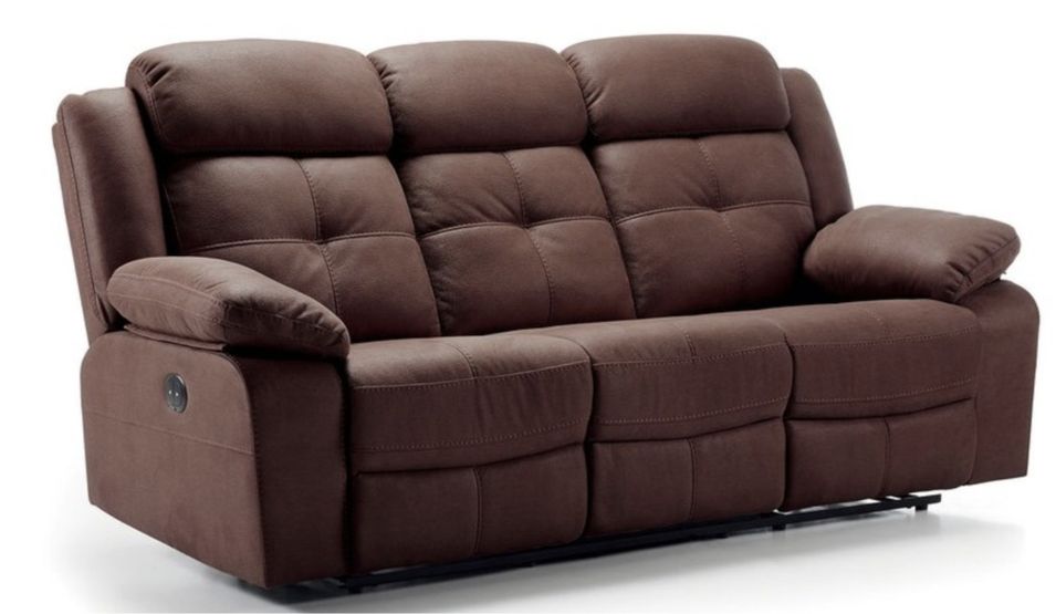 Canapé de relaxation en nubuck Farenza - Photo n°1