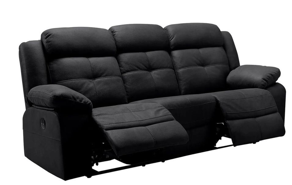 Canapé de relaxation en nubuck Farenza - Photo n°1