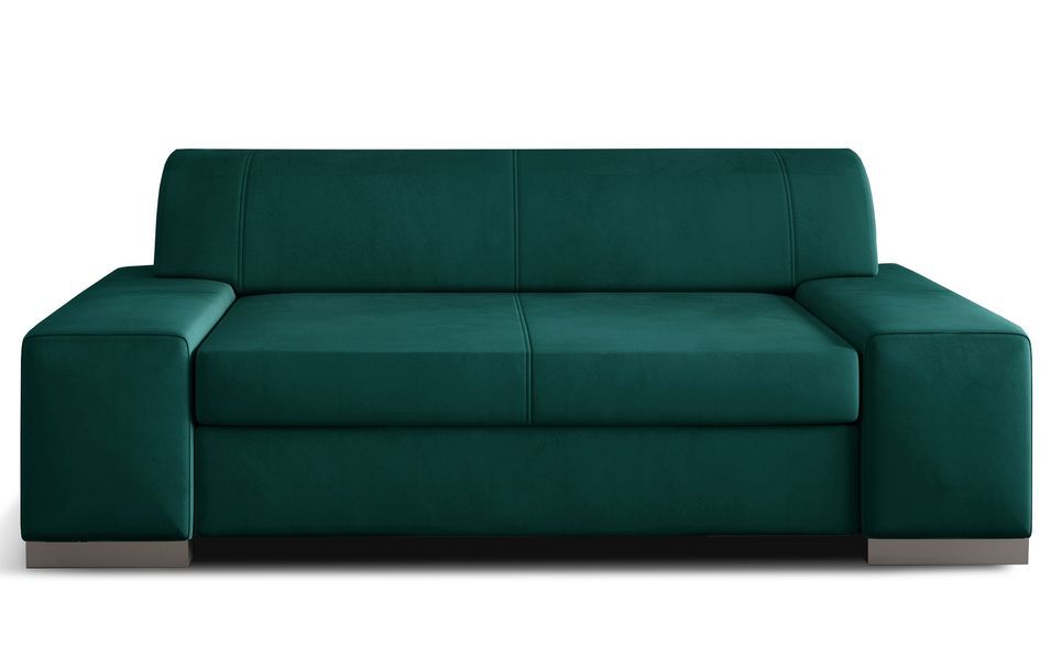 Canapé en velours PLAZO – Style minimaliste - Photo n°1