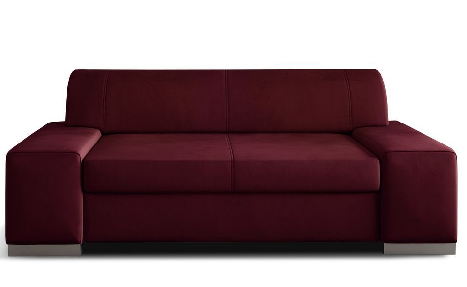 Canapé en velours PLAZO – Style minimaliste - Photo n°1