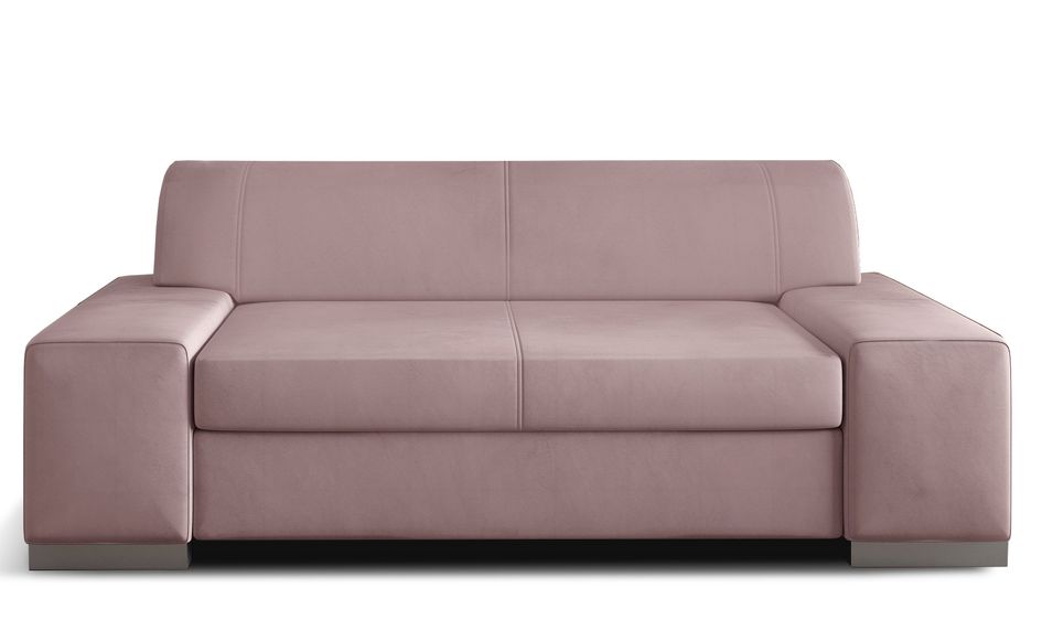 Canapé en velours PLAZO – Style minimaliste - Photo n°1