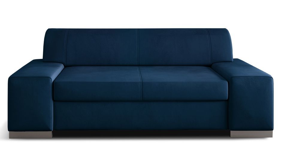 Canapé en velours PLAZO – Style minimaliste - Photo n°1