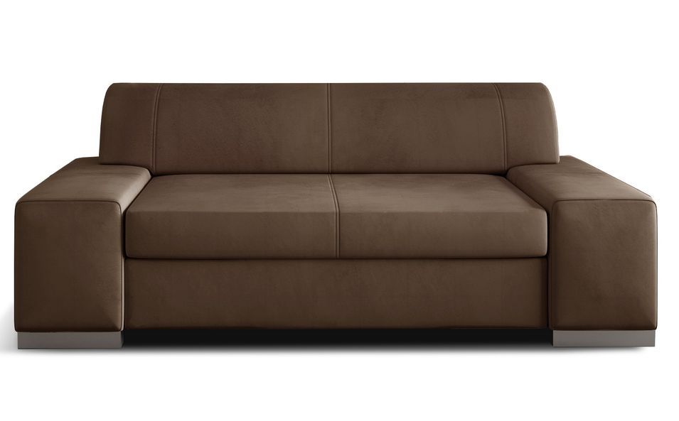 Canapé en velours PLAZO – Style minimaliste - Photo n°1