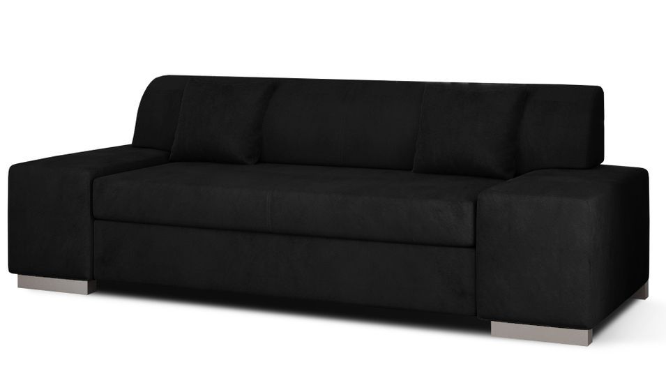 Canapé en velours PLAZO – Style minimaliste - Photo n°1