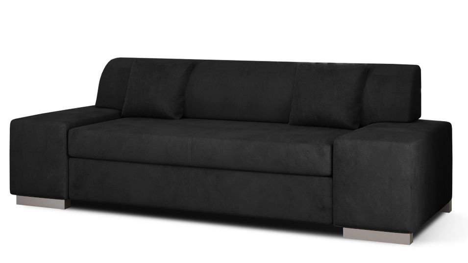 Canapé en velours PLAZO – Style minimaliste - Photo n°1