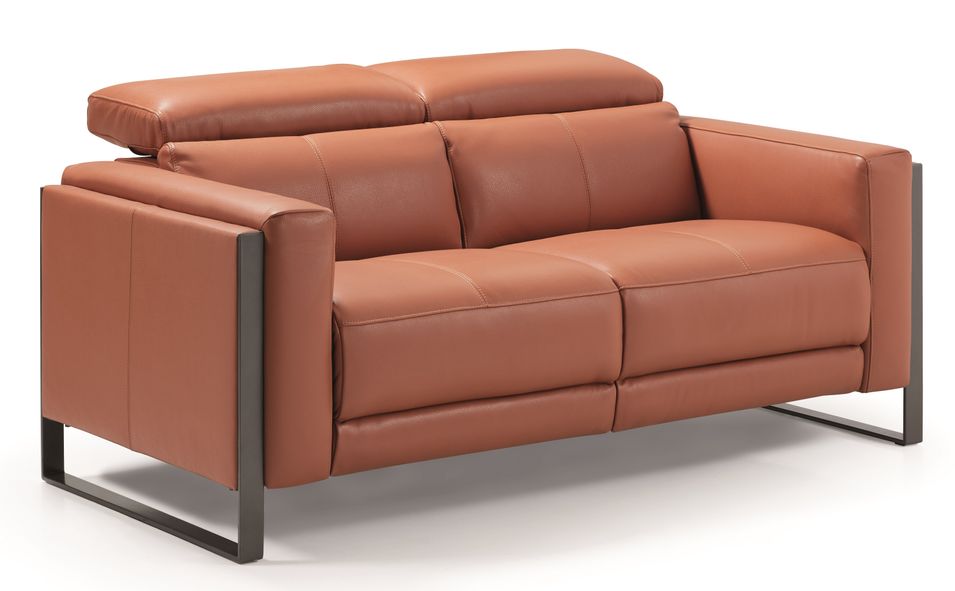 Canapé de relaxation en cuir Kinston - Photo n°1
