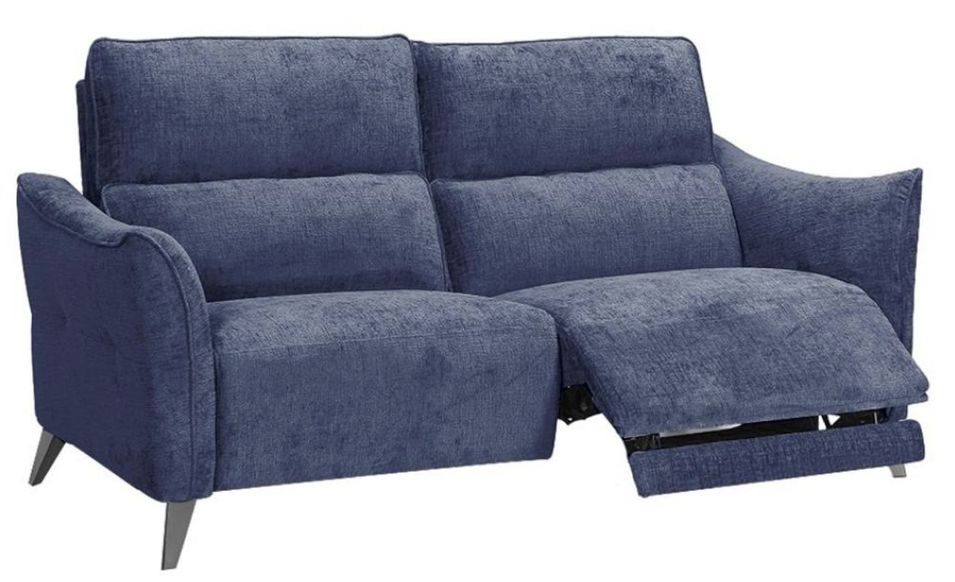 Canapé tissu chenillé doux et moelleux Bakay - Photo n°1