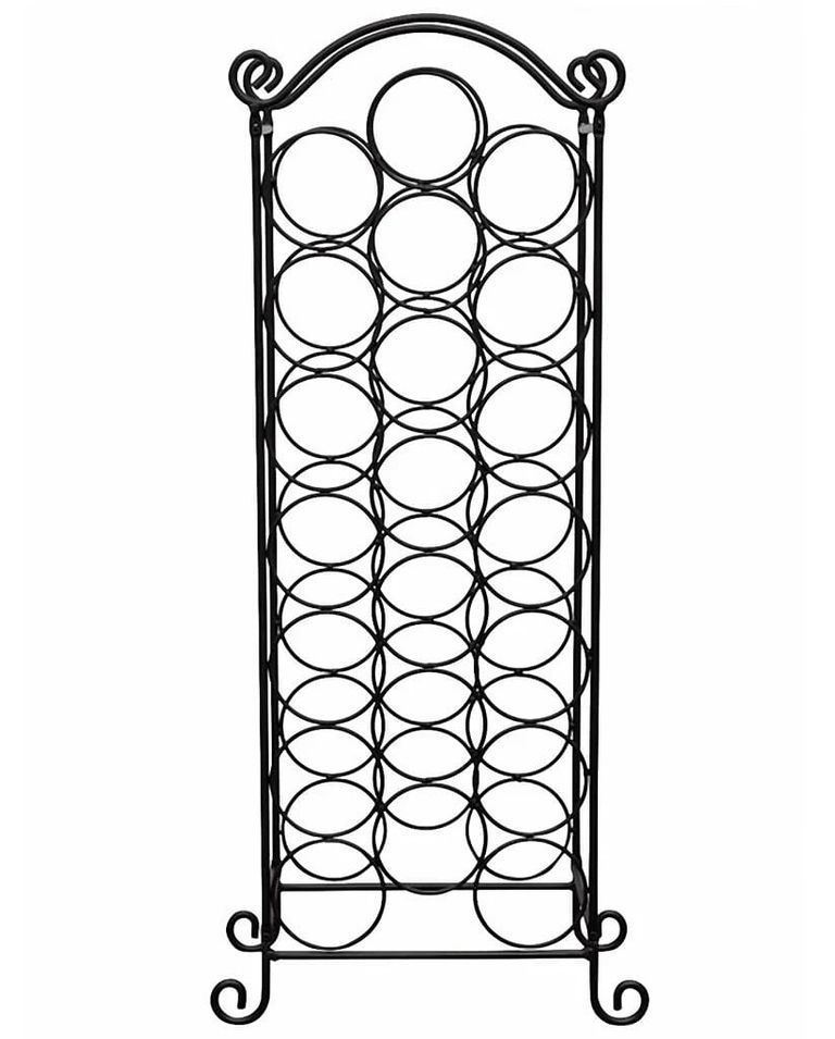 Casier à bouteilles pour 21 bouteilles Métal - Photo n°1