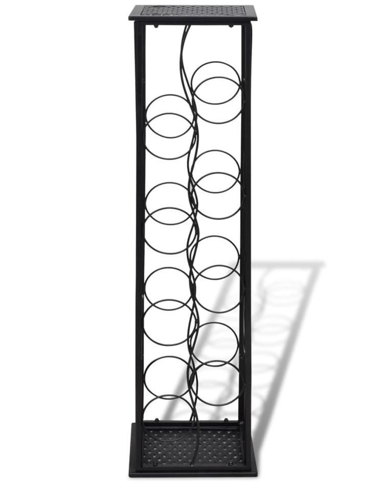 Casier à bouteilles pour 8 bouteilles Métal - Photo n°1