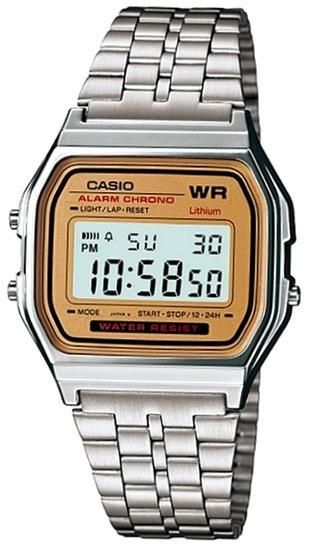 Casio A159wa-n1df Vintage Chrono. Timer. Alarm. Wr 30 **original Box** A159WA-9DF - Photo n°1