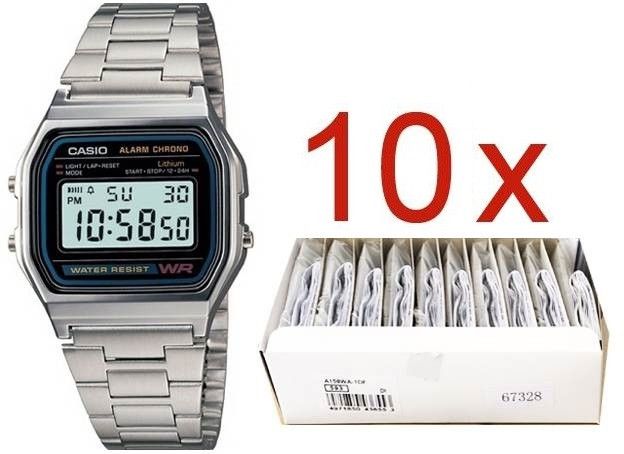 Casio Casio Vintage A158w ** Special Pack 10 Pcs** A158W-10 - Photo n°1