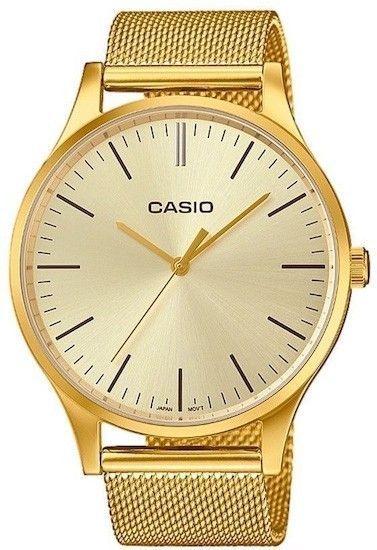 Casio Classic Gold Mesh Gold New LTP-E140G-9A - Photo n°1