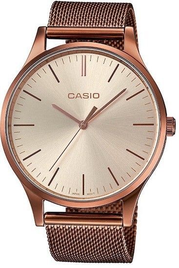 Casio Classic Rose Goldmesh Rose Gold New LTP-E140R-9A - Photo n°1