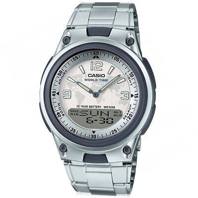 Casio Classic World Time Telememo 3d AW-80D-7A2VDF - Photo n°1