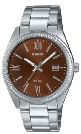 Casio Collection Date - Brown - Arabs Numbers MTP-1302DD-5AVDF - Photo n°1