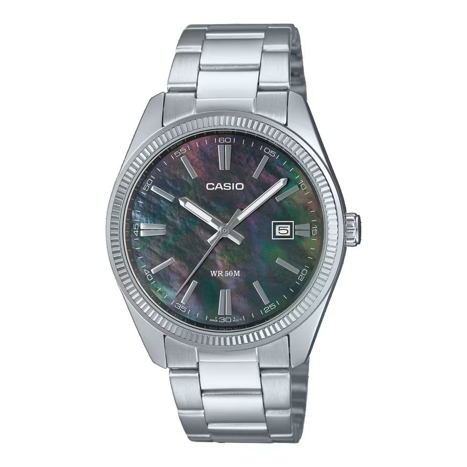 Casio Collection Date - Mother Of Pearl - Black MTP-1302DS-1AVDF - Photo n°1