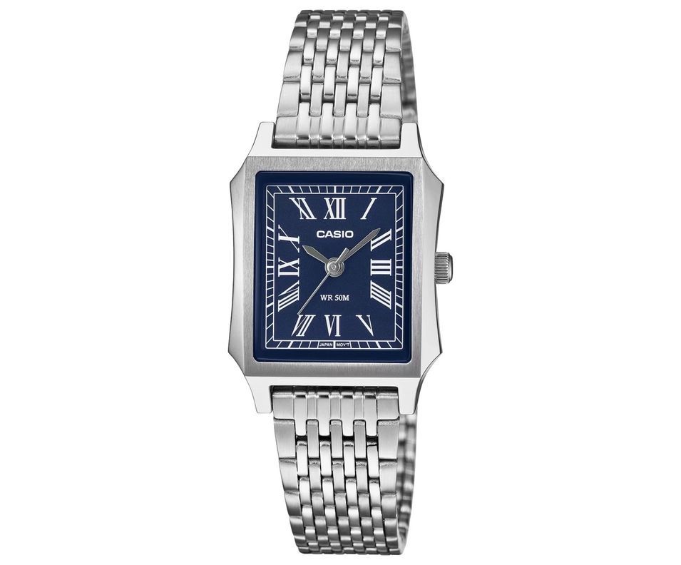 Casio Collection Tank - Steel, Blue LTP-B190D-2BVER - Photo n°1