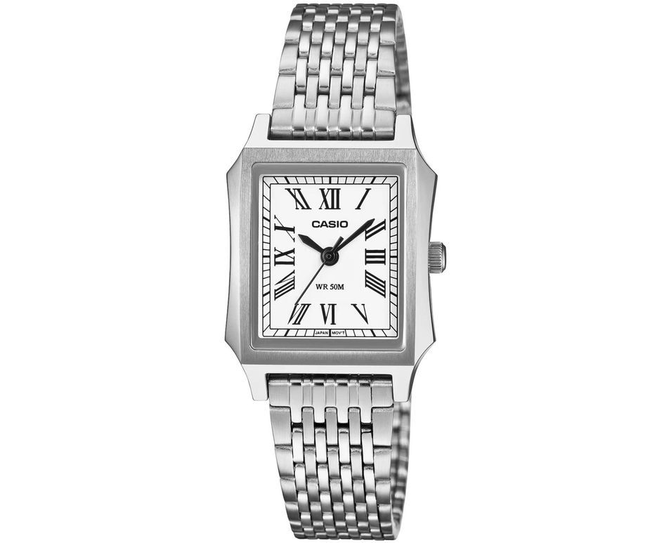 Casio Collection Tank - Steel, White LTP-B190D-7BVER - Photo n°1