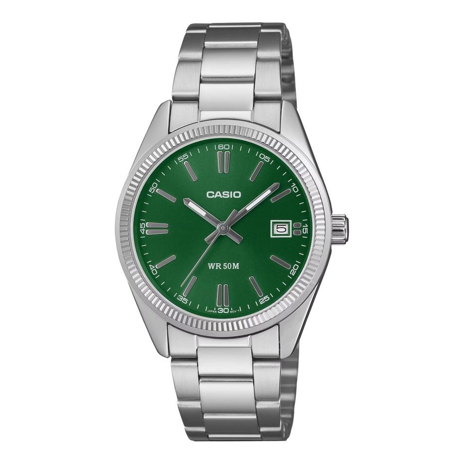 Casio Collection Unisex Date - Forest Green - Unisex UTP-1302PD-3A1VEF - Photo n°1