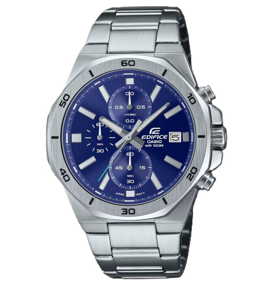 Casio Edifice Octagonal Chronograph - Blue EFV-640D-2AVUDF - Photo n°1