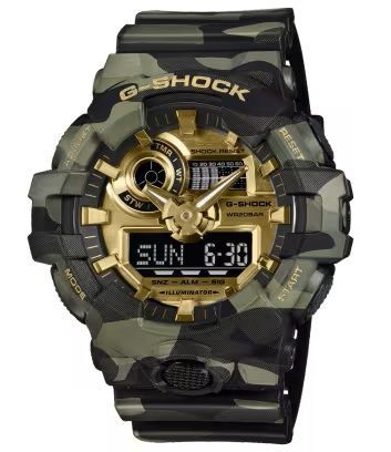 Casio G-shock Bold - Camo And Gold Serie GA-700CMG-3AER - Photo n°1