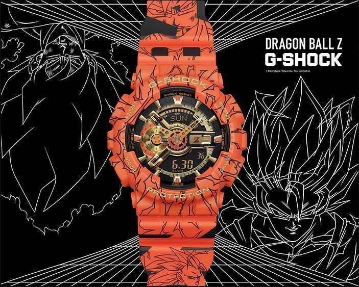 Casio G-shock Dragon Ball Edt. GA-110JDB-1A4ER - Photo n°1