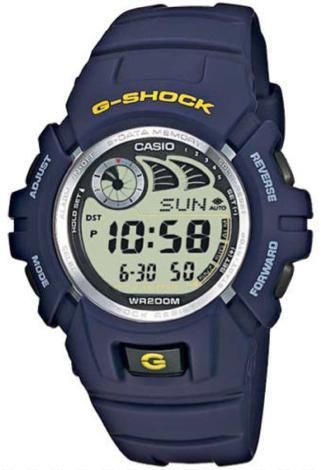 Casio G-shock G-2900f-2v G-classic Shock Resistant. E-data Memory. World Time. Autocalendar. Wr 200mt - Photo n°1